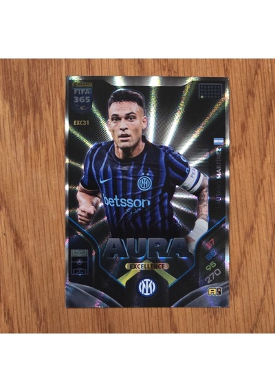 2026 Lautaro Martínez Excellence Aura Oyun Kartı Exc31