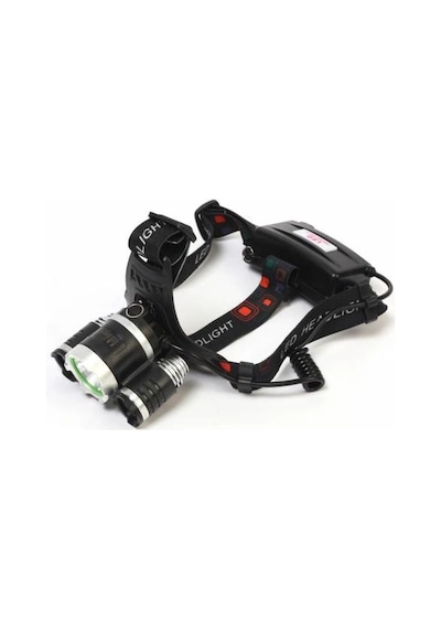 Br-5000 T6 5000 Lm 3xcree T6+2r5 Led Kafa Feneri