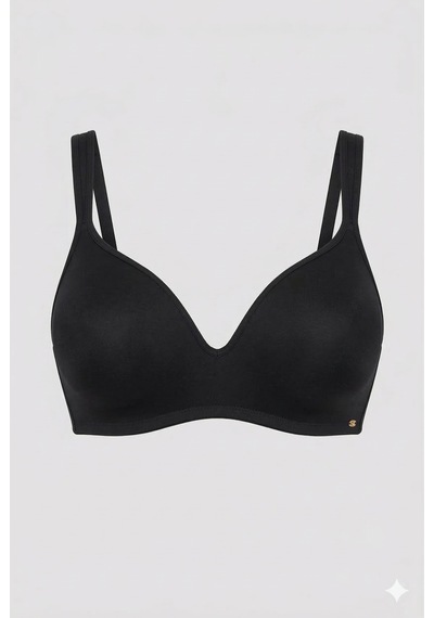 Amarelle Sienna Siyah Comfort Bra Büyük Beden Toparlayıcı Sütyen- Balensiz, Dolgusuz, Kalın Askılı Amarelle Sienna Siyah Comfort Bra Büyük Beden Toparlayıcı Sütyen- Balensiz, Dolgusuz, Kalın Askılı