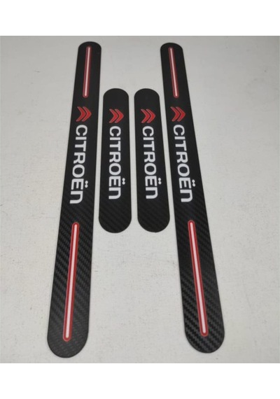Citroen Xsara Uyumlu Carbon Kapı Eşiği 4'Lü Set Kırılmaz (551149289)
