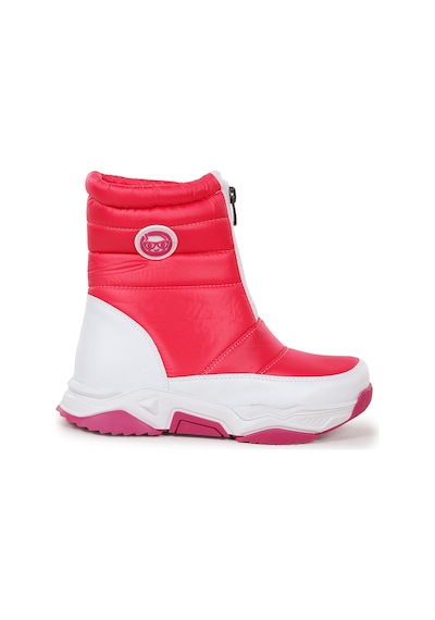 Kiko Kids Sumo Fermuarlı Kız Çocuk Kar Botu Fuşya - Pembe Fuşya - Pembe