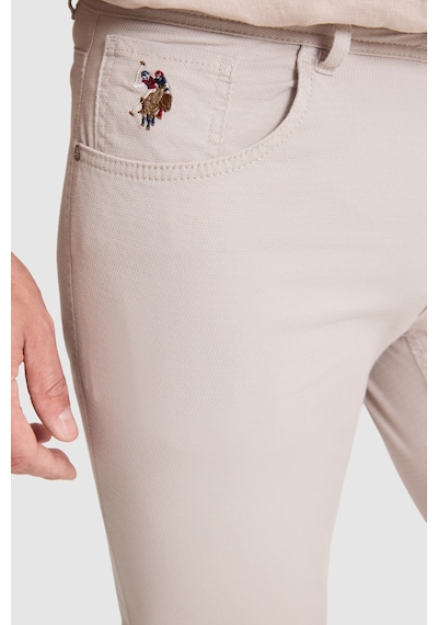 U.s. Polo Assn. Erkek Taş Pantolon Kanvas-chino 50322356-vr049 Taş Rengi
