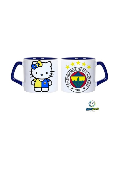 Fenerbahçe Hello Kitty Kupa Bardak Tek Adet 0692 Çok Renkli