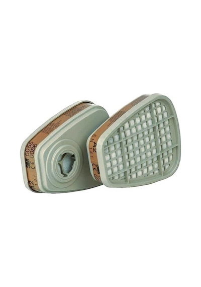 3m 6055 A2 Gaz Ve Buhar Maske Filtresi - 1 Çift