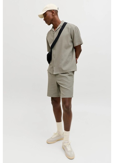 Jack & Jones Jpstjaıden Waffle Dokulu Erkek Şort Haki