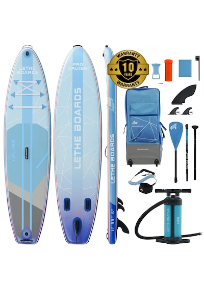 Lethe Boards Lethe Pro Cruise Msl Tekn. 335x84x15cm Premium Seri Fiberglass Kürek+tekerlekli Çanta+hp6 Pompa