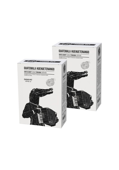 Noir Pit Coffee Co. Guatemala Çekirdek Kahve, 2x250 G Diğer