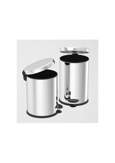 Mikro 3 Lt. Pedallı Çöp Kovası Karışık