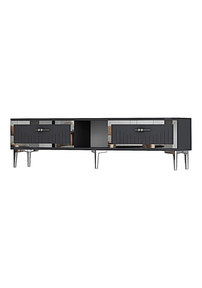 Tsa1503as - Tunatv150 Tv Stand, Tv Sehpası Antrasit-sılver 150cm