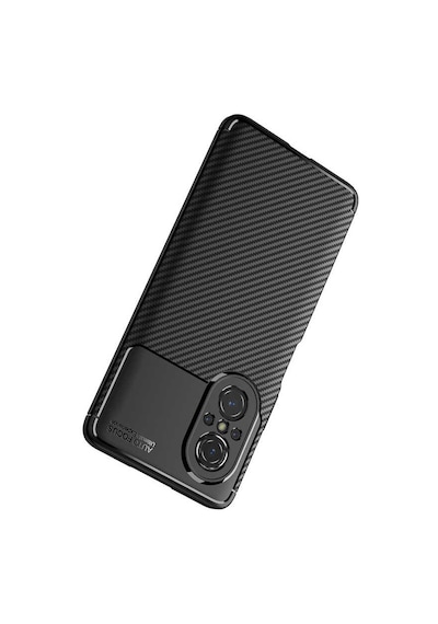 Zore Huawei Nova 9 Se Kılıf Msra Negro Silikon Kapak - Siyah Siyah