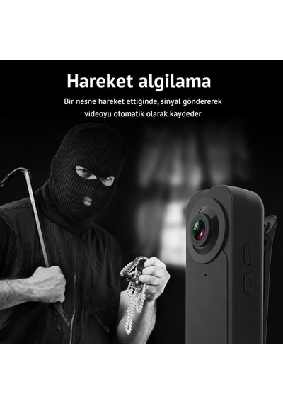 A18 Mini Yaka Kamerası 1080p Full Hd Sesli Video Kaydedici Gece Görüşlü Hareket Algılamalı Taşınabilir Vücut Kamerası Siyah A18 Mini Yaka Kamerası 1080p Full Hd Sesli Video Kaydedici Gece Görüşlü Hareket Algılamalı Taşınabilir Vücut Kamerası Siyah