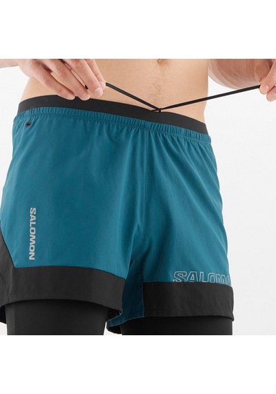 Salomon Cross 2ın1 Shorts M Çok Renkli