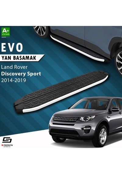 S-dizayn Land Rover Discovery Sport Evo Aluminyum Yan Basamak 183 Cm 2014-2019