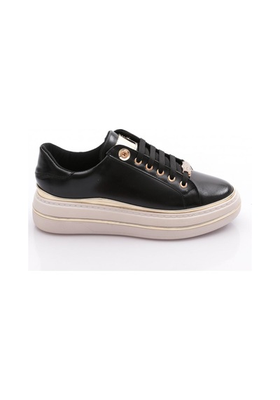 Dgn 2717 Kadin Sneaker Ayakkabi Siyah