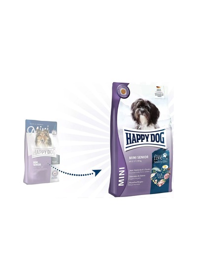 Happy Dog Fit & Vital Mini Senior Yaşlı Köpek Kuru Maması 4 KG