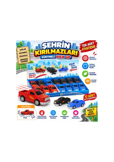 Urt004-08 By Şehrin Kırılmazları Sürmeli Pick Up Adet Fiyatıdır