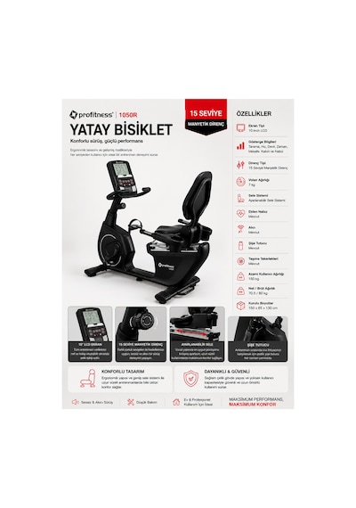 1050r Black Yatay Bisiklet