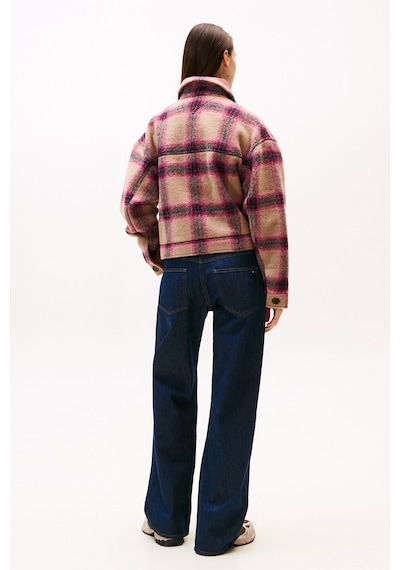 Tommy Jeans Standart Pembe Kadın Ceket Dw0dw21662thc Pembe