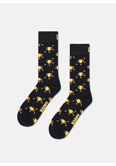 Happy Socks Siyah Erkek Desenli Çorap 4-pack Gamer Socks Gift Set