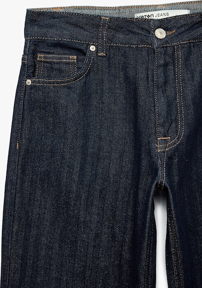 Koton Düşük Bel Cepli Pamuklu Rahat Kesim Düz Paça Denim Pantolon - Straight Fit Jean Raw 7wal40289md 63x