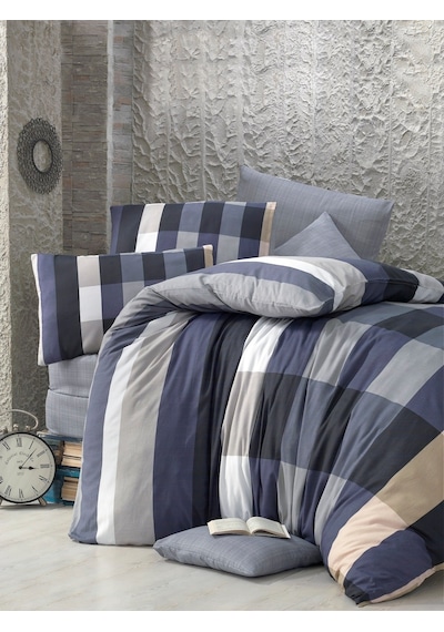 Komfort Home Çift Kişilik Polycotton Nevresim Takımı (Çiğdem) Çok Renkli