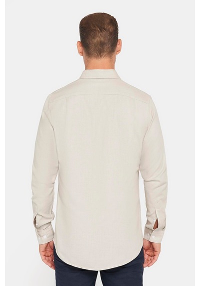Tudors Erkek Slim Fit Dar Kesim Uzun Kollu %100 Pamuk Keten Doku Düğmeli Yaka Taş Renk Gömlek-26907 Taş Tudors Erkek Slim Fit Dar Kesim Uzun Kollu %100 Pamuk Keten Doku Düğmeli Yaka Taş Renk Gömlek-26907 Taş