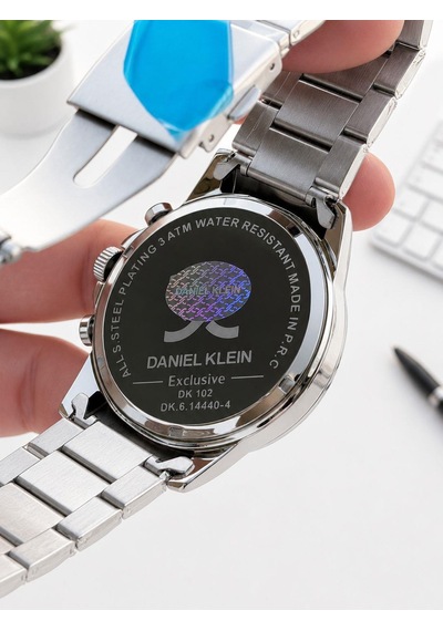 Daniel Klein Damat Ve Takım Elbiseye Özel 2 Yıl Garantili Çelik Kordon Erkek Kol Saati Vs.blkt.1017 Gümüş