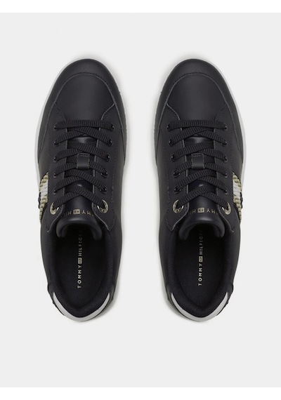 Tommy Hilfiger Tommy Hılfıger Court Kadın Ayakkabı Fw0fw07106-dw6 Fw0fw07106-dw6 Siyah