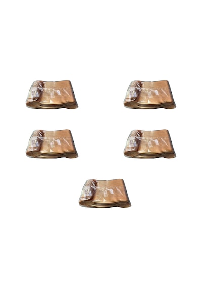 Plastik Şeffaf Altın Sarı Gold Sup Kaşık - Tatlı Dondurma Kaşığı - 12.5 Cm. - 50 Adetlik 5 Paket Sf5057h5 Sarı