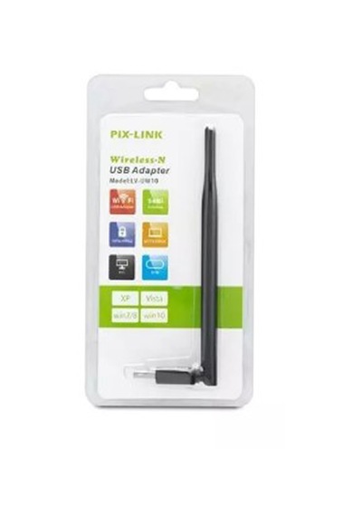 Hadron Lv-uw10t Bilgisayar Wireless Sağlayıcı Dongle - Siyah