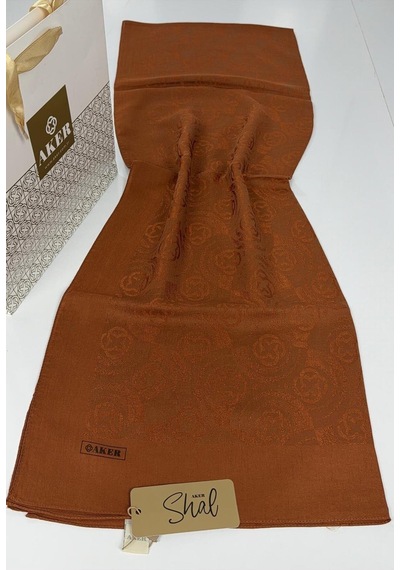 Aker Lyocell Naia Harmoni Şal 6070600-963 Kiremit-963 Kiremit-963