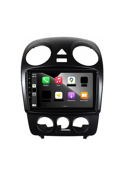 Volkswagen Beetle Android Multimedya Sistemi 2-32 Myway 2004-2007 9"