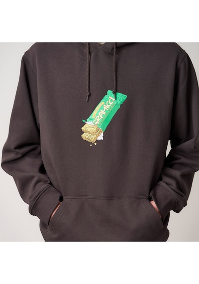 Gramicci Granola Hooded Erkek Kahverengi Sweatshirt G5fu-j091 Kahverengi
