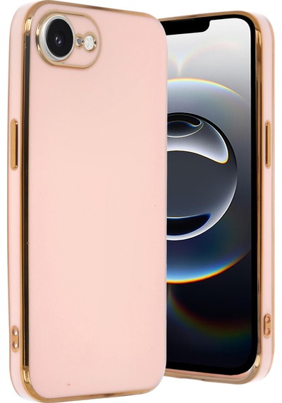 Apple iPhone Uyumlu - 16e Kılıf Volet Silikon - Pembe