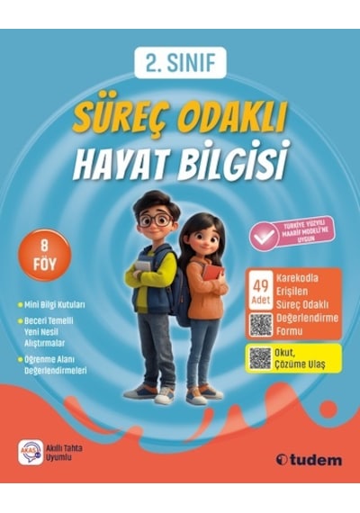 Tudem 2026 2. Sınıf Hayat Bilgisi Süreç Odaklı