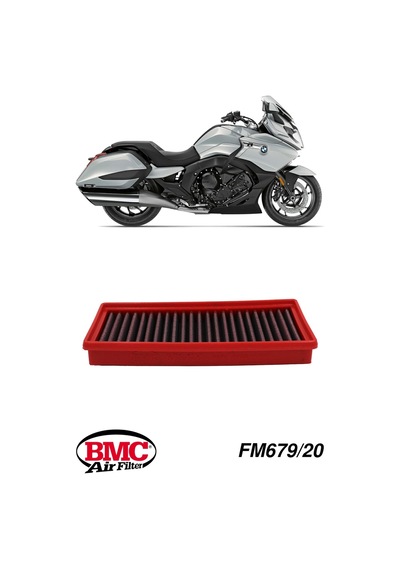 Bmc Fm679/20 Bmw K 1600 Gt / Gtl / B / Grand America 2011+ Kutu İçi Performans Hava Filtresi