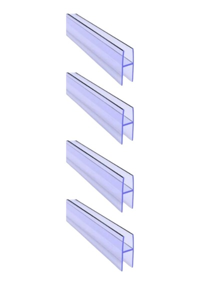 8 X 10 Mm Büyük H Cam Balkon Şeffaf Fitil 4 Adet 200 Cm 2 M