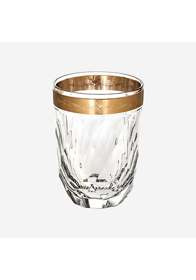 Altın Kristal Su Bardağı 370 Ml