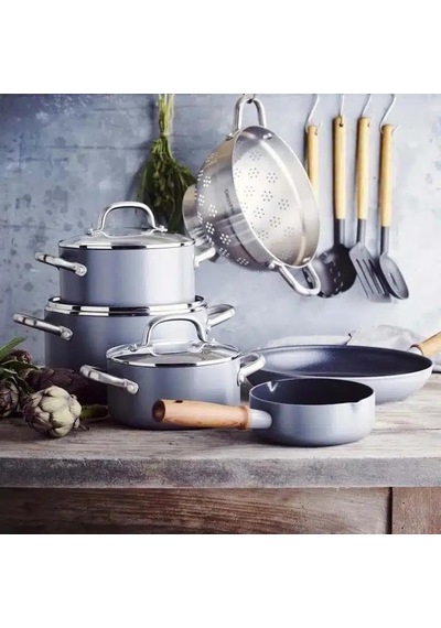 Greenpan Mayflower Pro 13 Parça Pişirme Seti Thermolon Infinity Pro Yapışmaz, Pfas'sız, İskandinav Tasarım Diğer