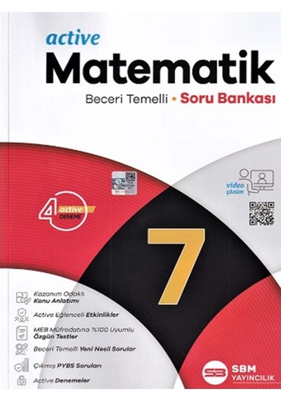 Sbm Active 7.Sınıf Matematik Soru Bankası