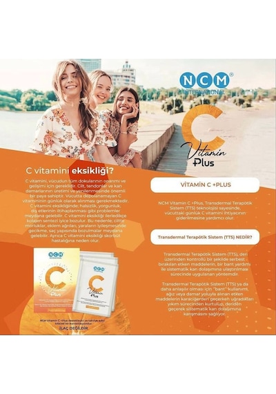 C Vitamin Plus Vitamin C, Vitamin A, Vitamin B2, Vitamin B6, Propolis 30günlük