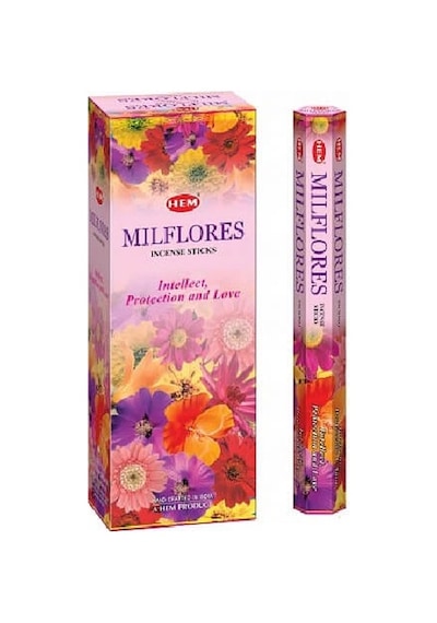 Hem Tütsü Milflores Karışık Çiçek 20 Çubuk