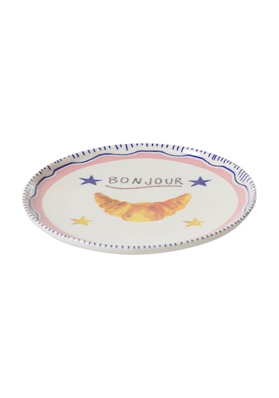 Mudo Home Bella Pasta Tabağı 21 Cm Çok Renkli