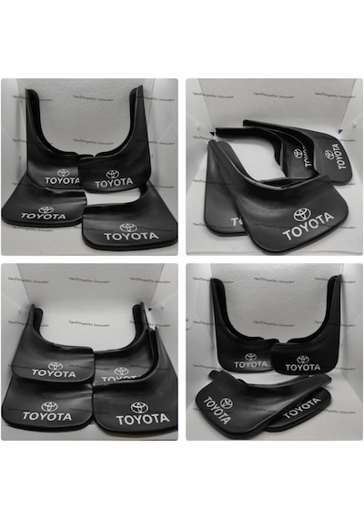 Toyota Uyumlu Corolla 2002-2006 4lü Paçalık Çamurluk Tozluk TYT1UX007