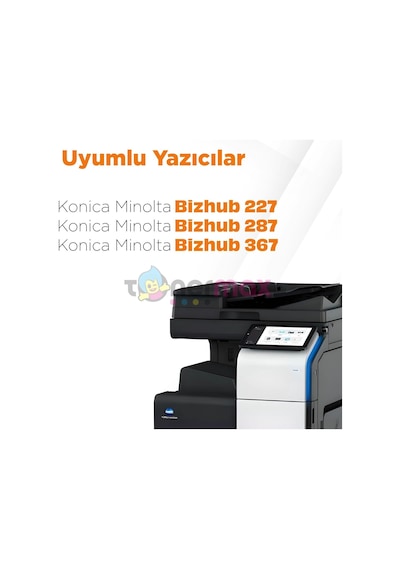 Konica Minolta Dr-312 Uyumlu Drum Ünitesi / Bizhub 227 / Bizhub 287 / Bizhub 367 Kopya