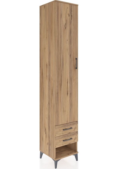 Hyperion Dolap 3 Raflı 2 Çekmeceli Tek Askılı 44x44x243 Çam-çam Çam Hyperion Dolap 3 Raflı 2 Çekmeceli Tek Askılı 44x44x243 Çam-çam Çam