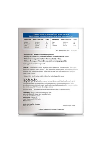 Osteocare Original 30 Tablet