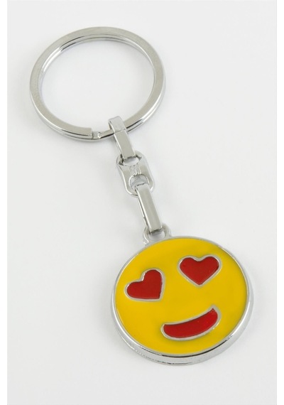 Zenviac456 Emoji Metal Anahtarlık Zenviac45678 Altın 35507627