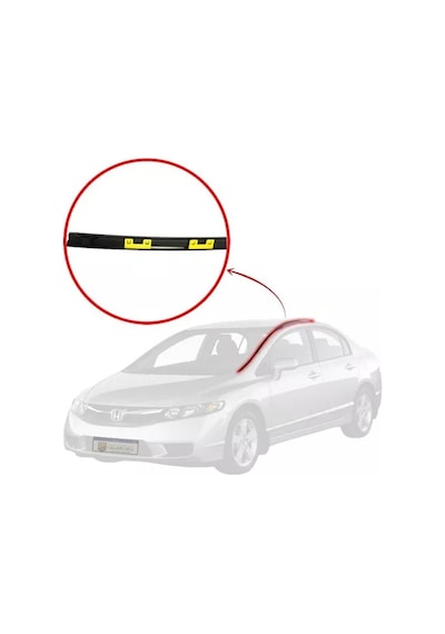 Npe Honda Civic 2007-2011 Fd6 Tavan Oluk Çıtası Sol Taraf