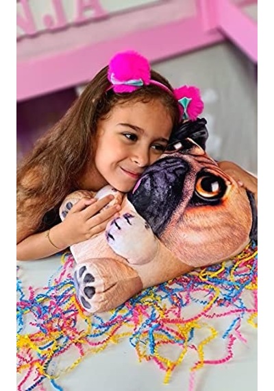 Büyük Peluş Oyuncak Pug Katie Genel